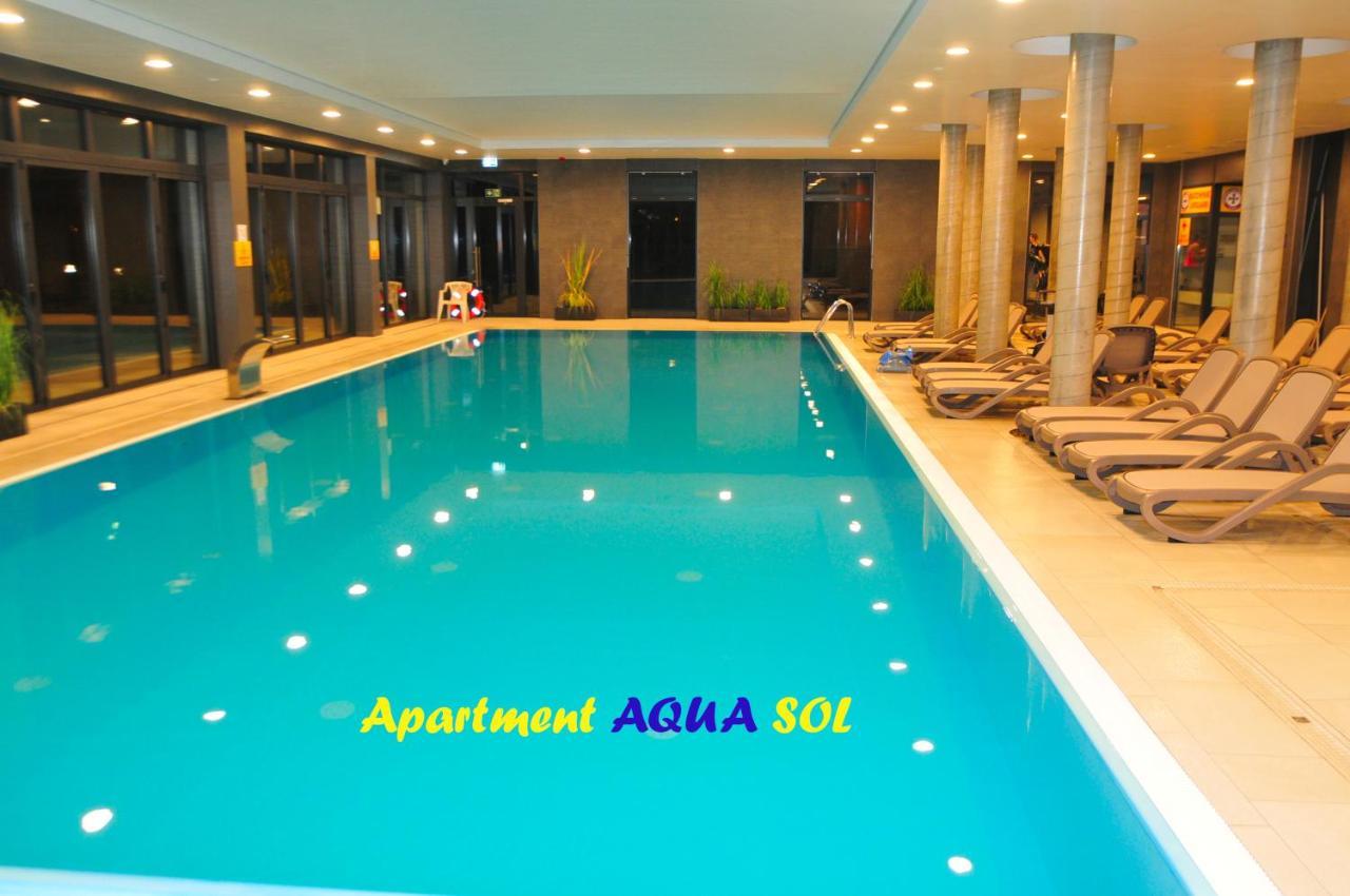 Apartment Aqua Sol Polanki Park Kolberg Schwimmbad, Parkplatz, sonnige Tarasse Exterior foto